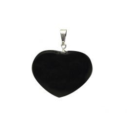 Colgante Corazón Obsidiana 2.5cm